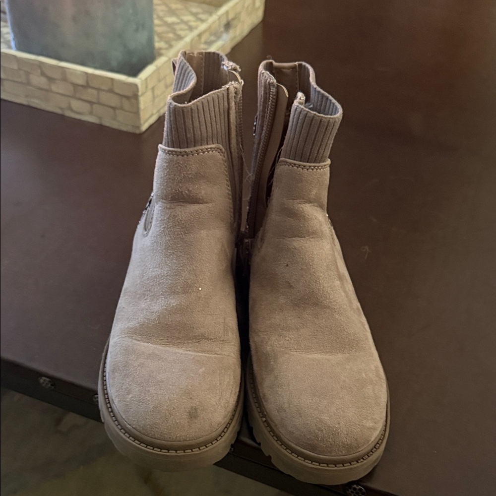 Steven By Steve Madden Kids Tan Boots